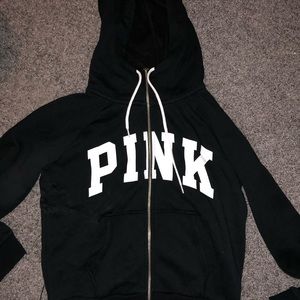black PINK zip up